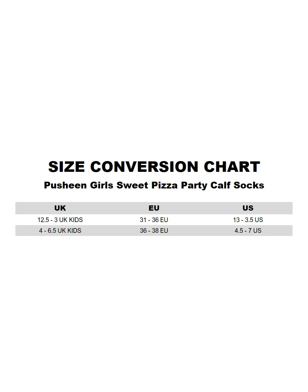 Pusheen Sweet Pizza Party Girls Multicoloured Calf Socks Set of 5