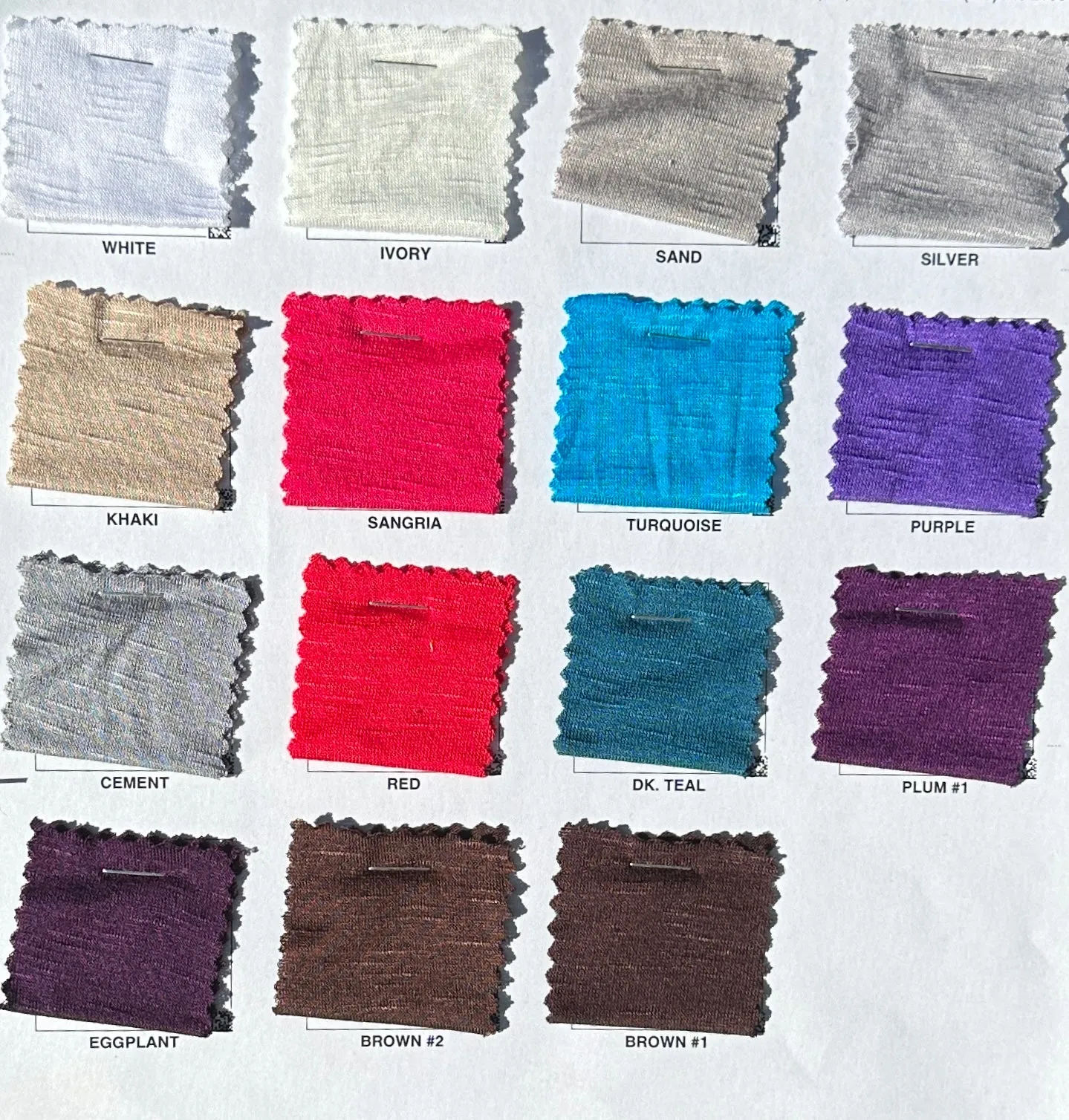 Rayon Slub Jersey 100% Rayon Fabric for Wholesale