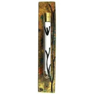 Sand and Water Art Mystic Isle Mezuzah