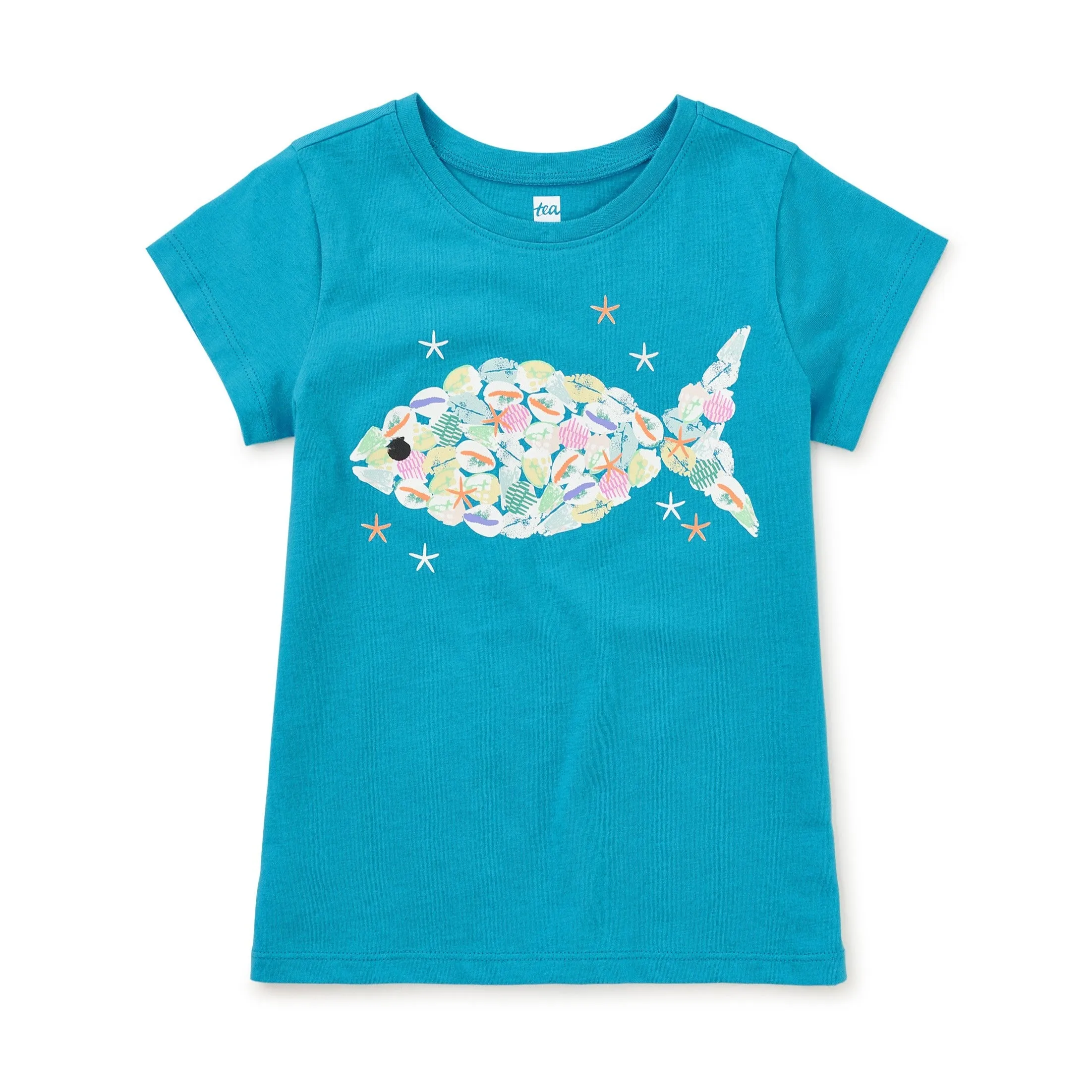 Tea Shell Fish Graphic Tee