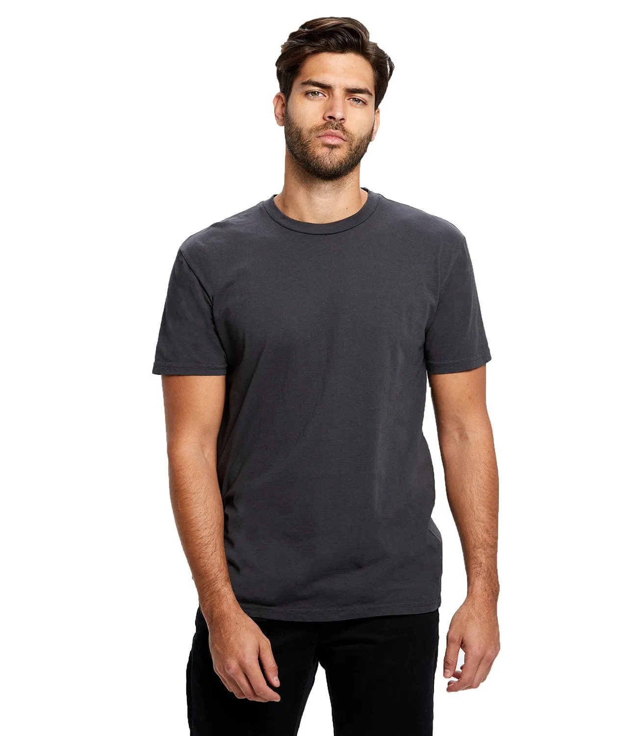 Unisex Short Sleeve Crew Neck Organic - Garment Dyed