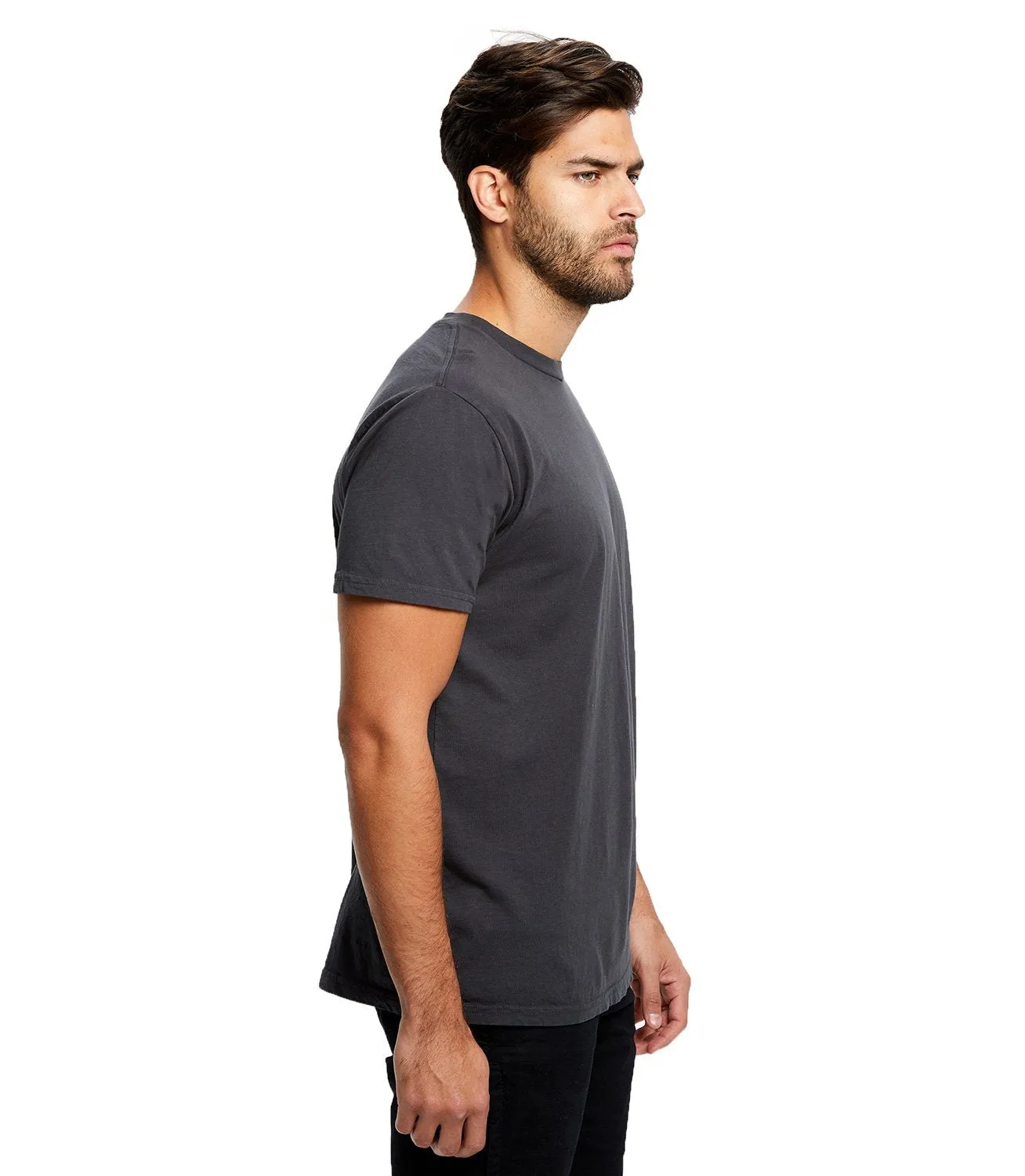 Unisex Short Sleeve Crew Neck Organic - Garment Dyed