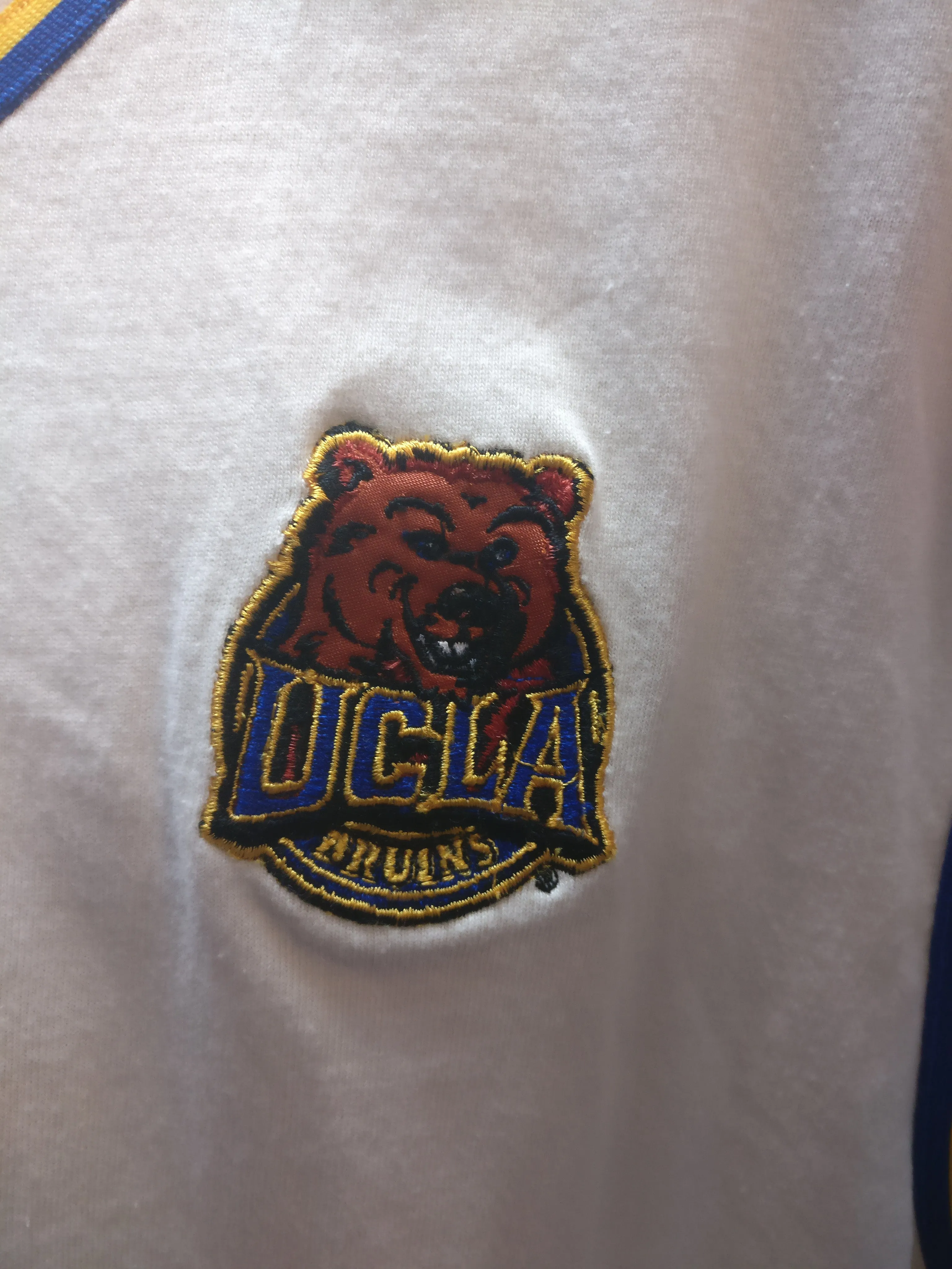 Vintage UCLA BRUINS NCAA Back Patch Reebok Jersey M