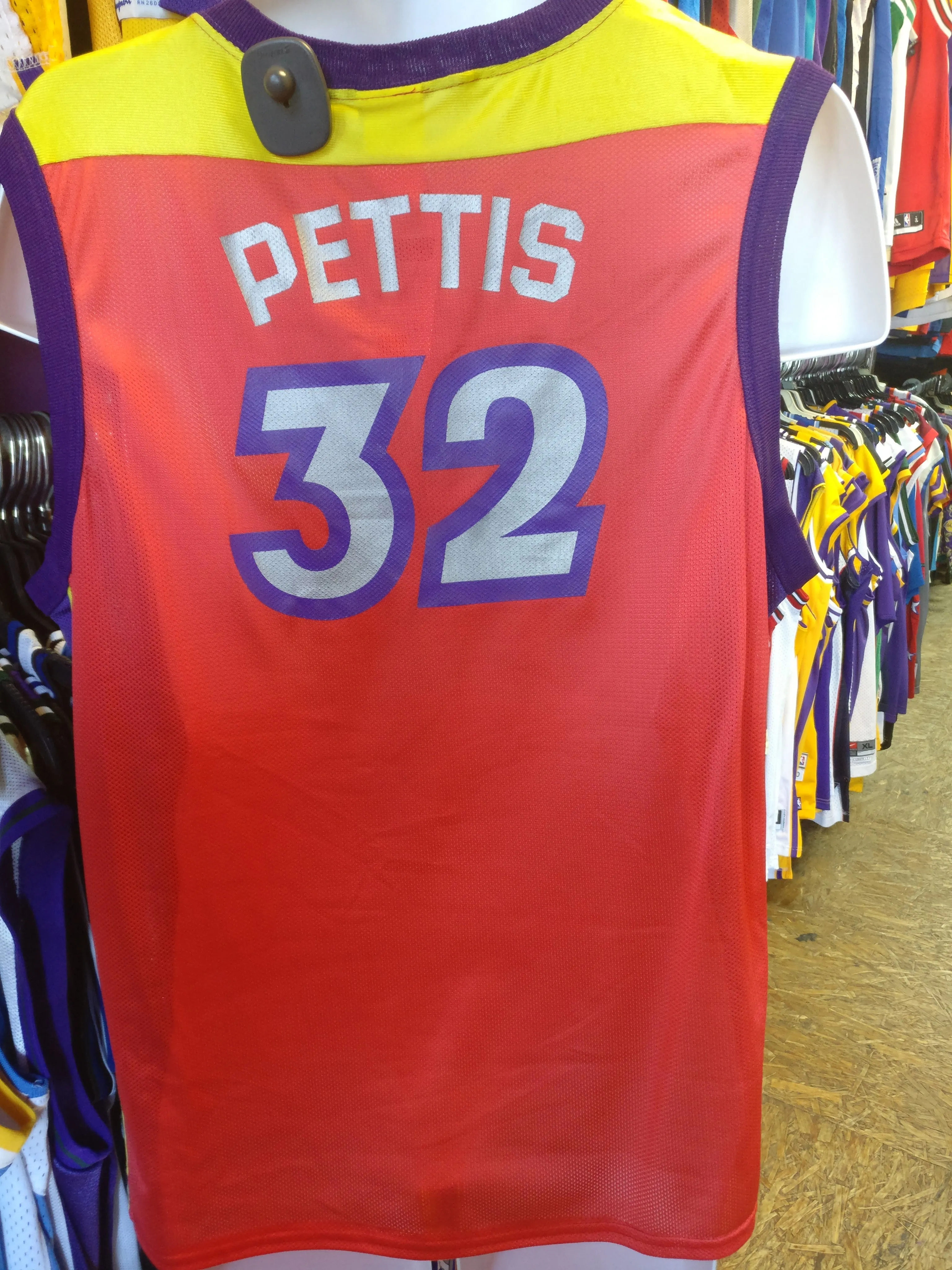 Vtg#32 BRIDGET PETTIS Phoenix Mercury WNBA Champion Jersey L(Deadstock