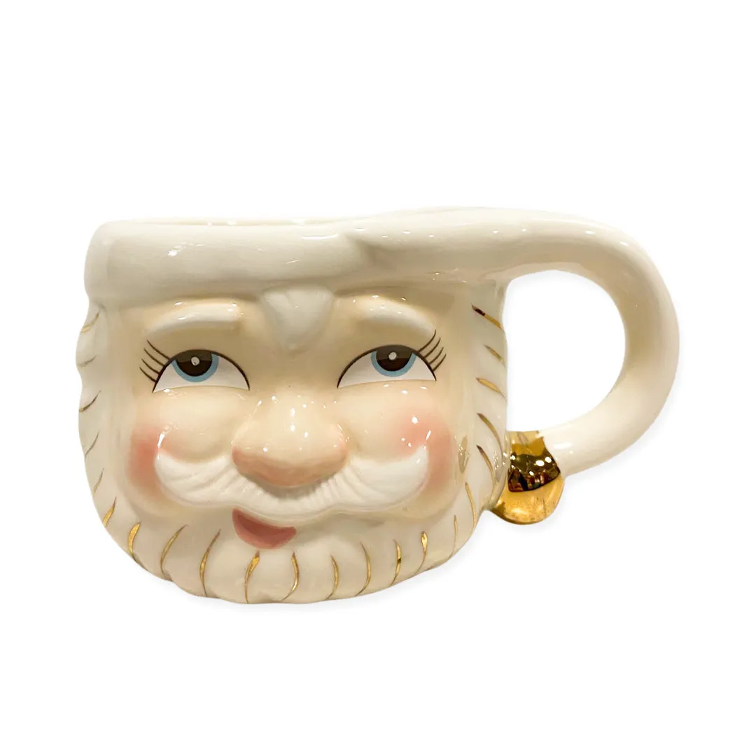 Winking Papa Noel Mug by Glitterville