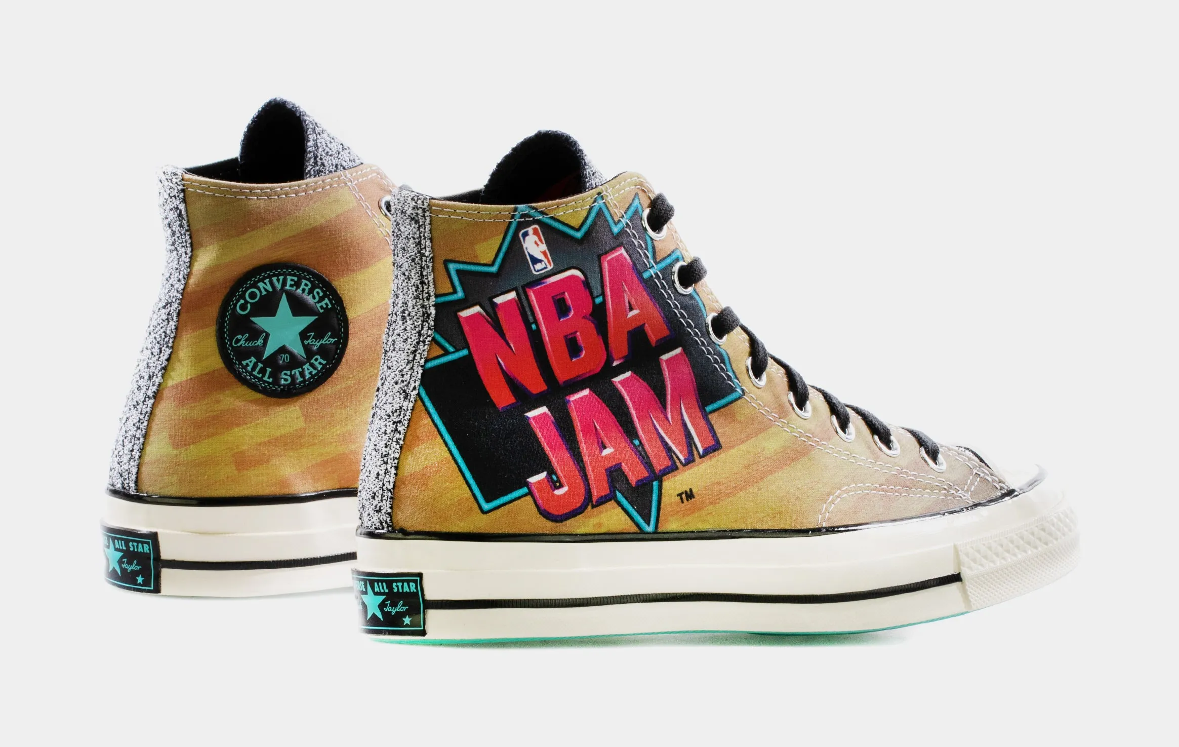 X NBA Jam Chuck 70 High Mens Lifestyle Shoe (Brown/Multi)