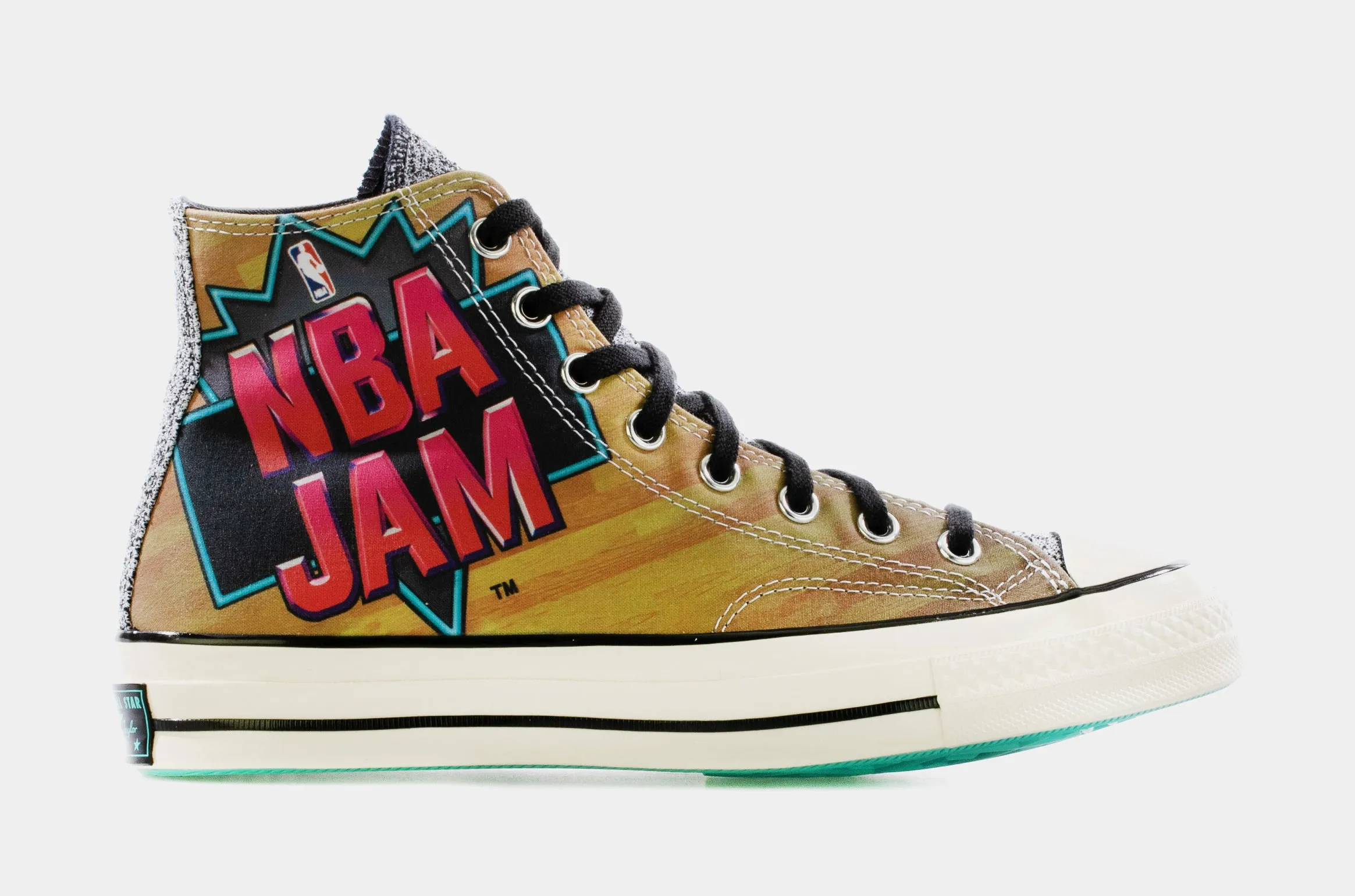 X NBA Jam Chuck 70 High Mens Lifestyle Shoe (Brown/Multi)